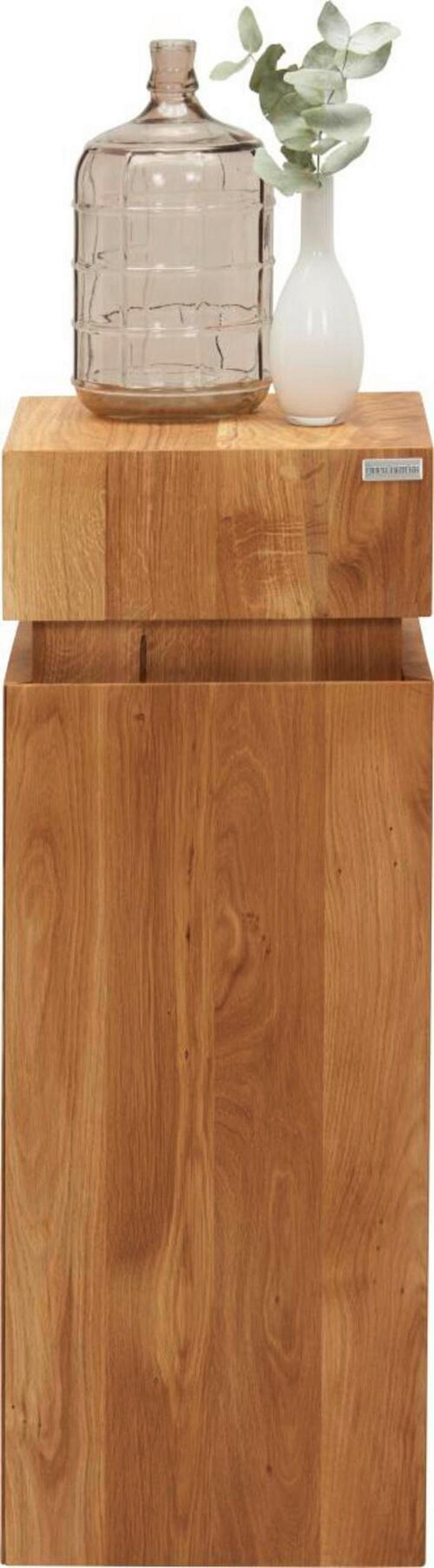 BEISTELLTISCH in Holz 30/30/80 cm  - Eichefarben, MODERN, Holz (30/30/80cm) - Linea Natura