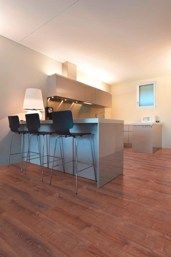 DESIGNBODEN More+  per  m² - Eichefarben, Basics, Kunststoff (121/22/0,5cm)