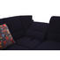 WOHNLANDSCHAFT - Alufarben/Dunkelblau, MODERN, Textil/Metall (249/209cm) - Cantus