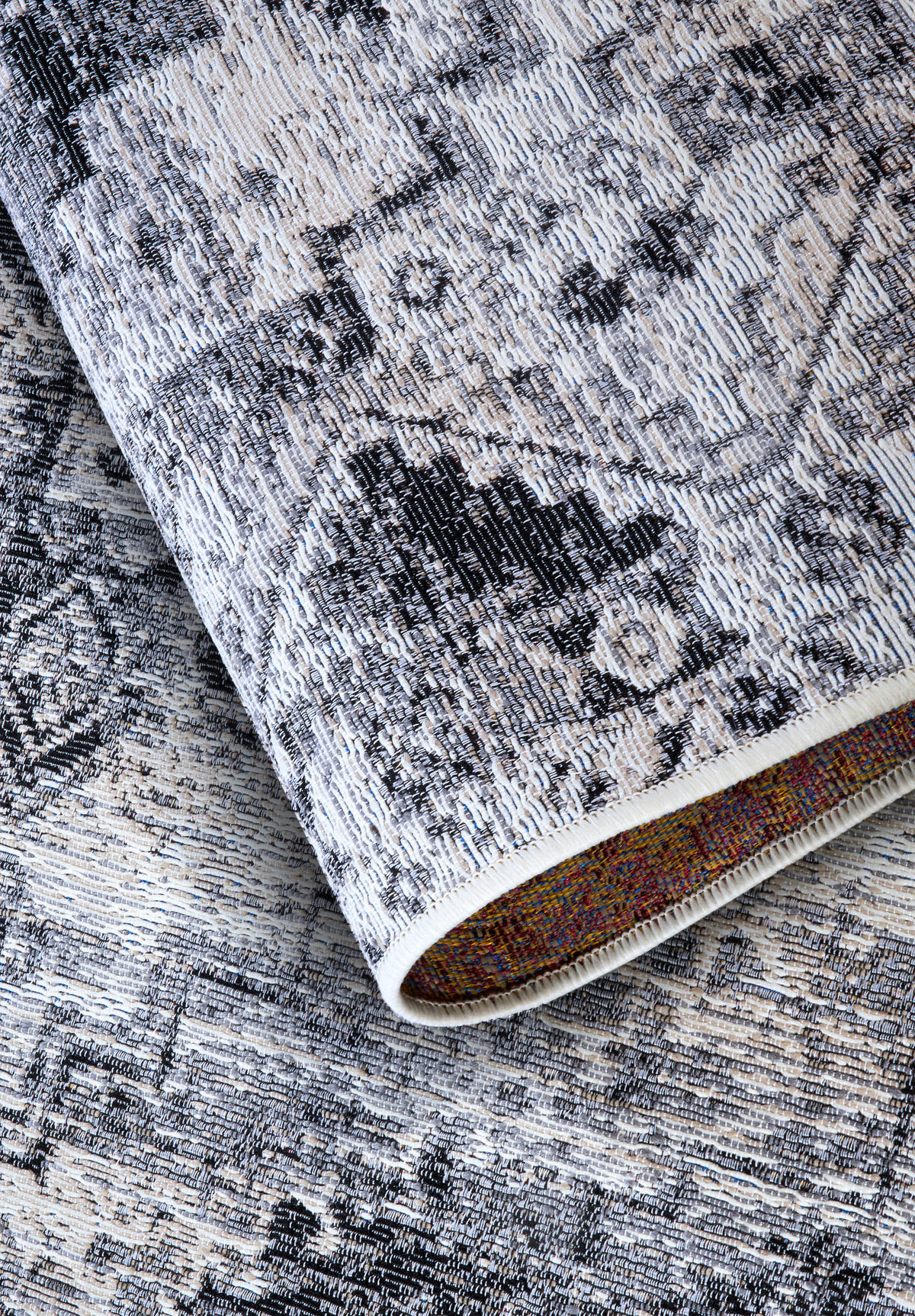 OUTDOORTEPPICH 160/235 cm Kollektion 1767 Creme, Grau  - Creme/Grau, Design, Kunststoff (160/235cm) - Villeroy & Boch