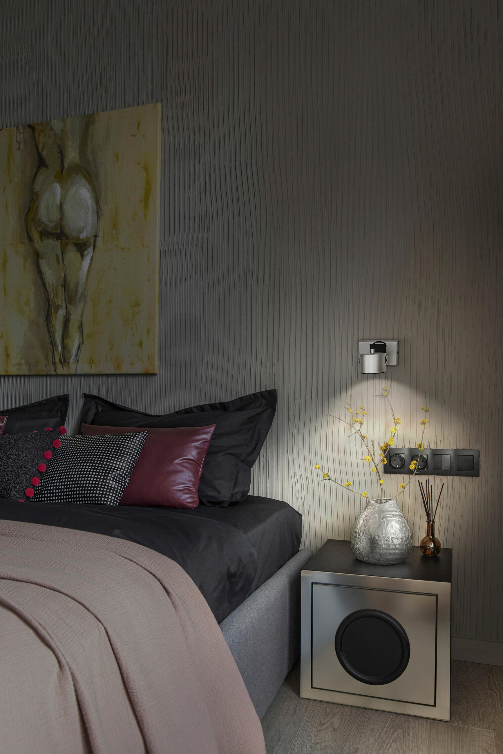 LED-STRAHLER 13/15,5/8 cm   - Silberfarben, Design, Kunststoff/Metall (13/15,5/8cm) - Osram