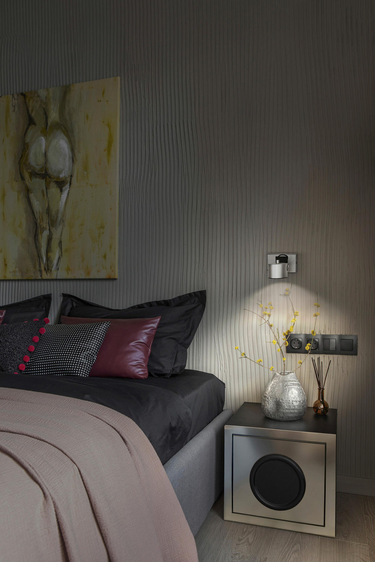 LED-STRAHLER 13/15,5/8 cm   - Silberfarben, Design, Kunststoff/Metall (13/15,5/8cm) - Osram