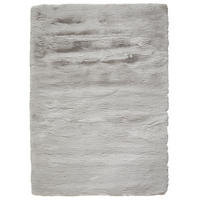 HOCHFLORTEPPICH 140/200 cm Silberfarben  - Silberfarben, Design, Textil (140/200cm) - Novel