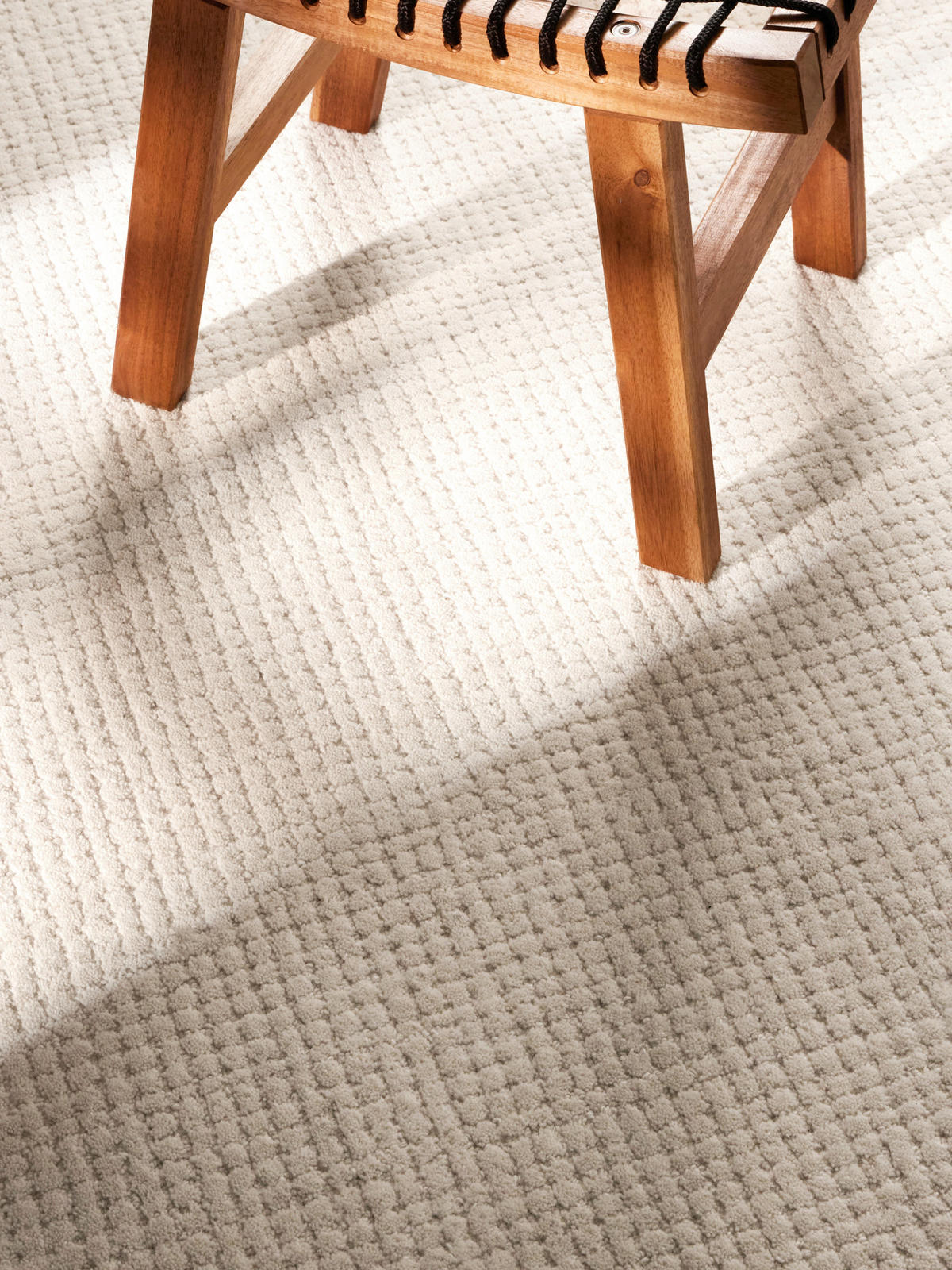 WOLLTEPPICH Wohnzimmer 80/150 cm Eloise Creme rechteckig  - Creme, Basics, Textil (80/150cm) - Hanse Home
