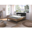 BETT 180/200 cm  in Eiche Artisan  - Eiche Artisan/Grau, Design, Holzwerkstoff/Textil (180/200cm) - Carryhome