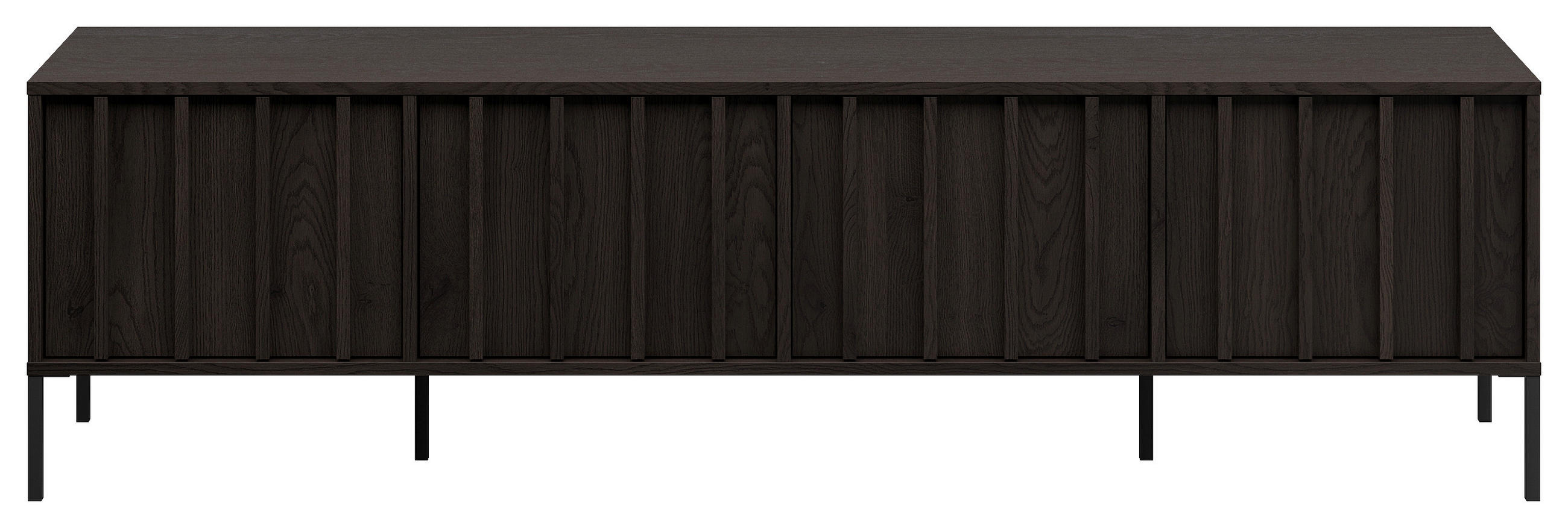 LOWBOARD  180/50/40 cm   - Wengefarben, Design, Holz (180/50/40cm) - MID.YOU