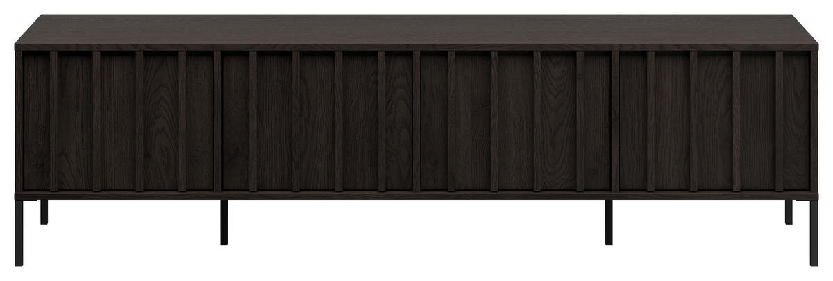 LOWBOARD  180/50/40 cm   - Wengefarben, Design, Holz (180/50/40cm) - MID.YOU