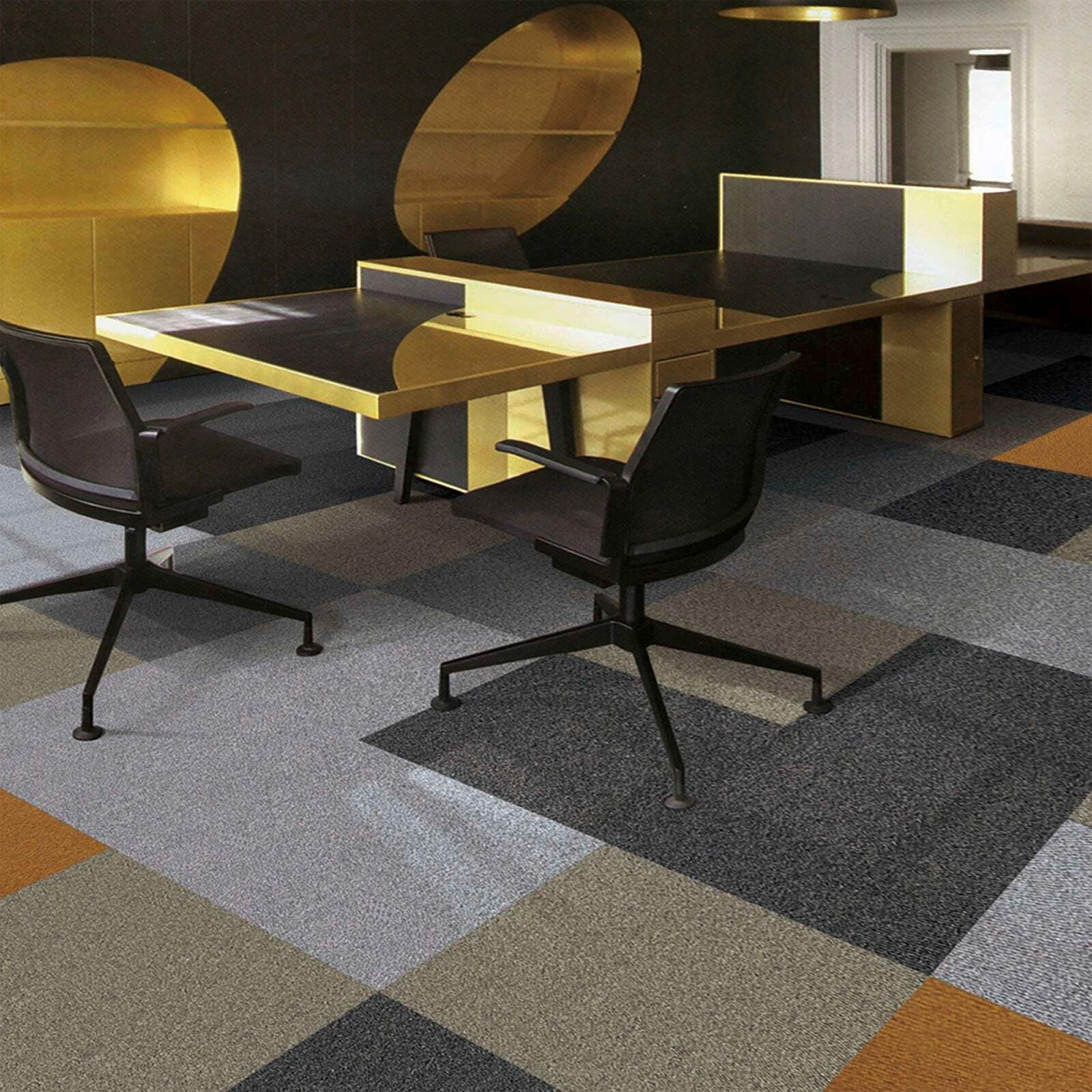 TEPPICHFLIESE - Hellgrau, Basics, Kunststoff/Textil (50/50cm) - Esposa