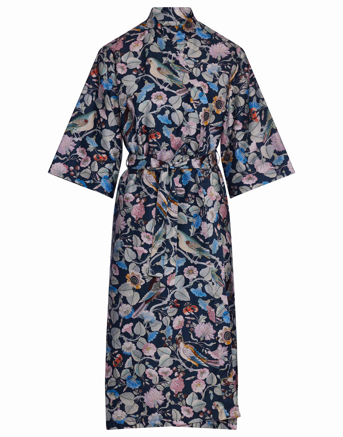 KIMONO Ilona Aleste  - Grau, KONVENTIONELL, Textil (Mnull) - Essenza