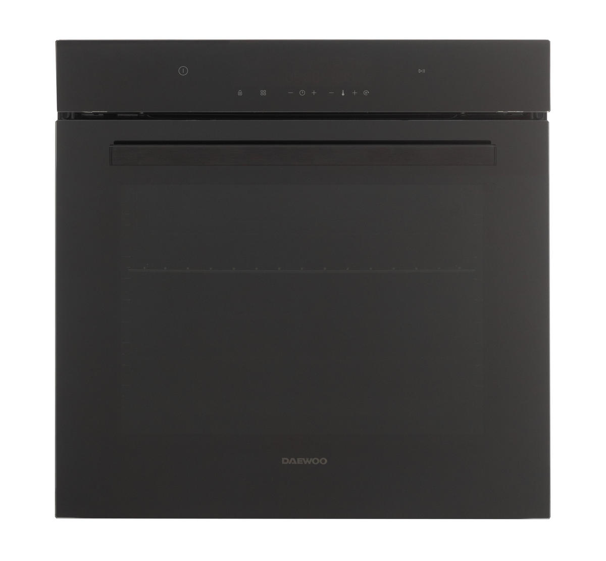 EINBAUBACKOFEN  - Schwarz, Basics, Glas/Metall (59,5/59.5/57.5cm) - Daewoo