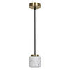 HÄNGELEUCHTE 10/150 cm  - Weiß, Basics, Stein (10/150cm) - Osram