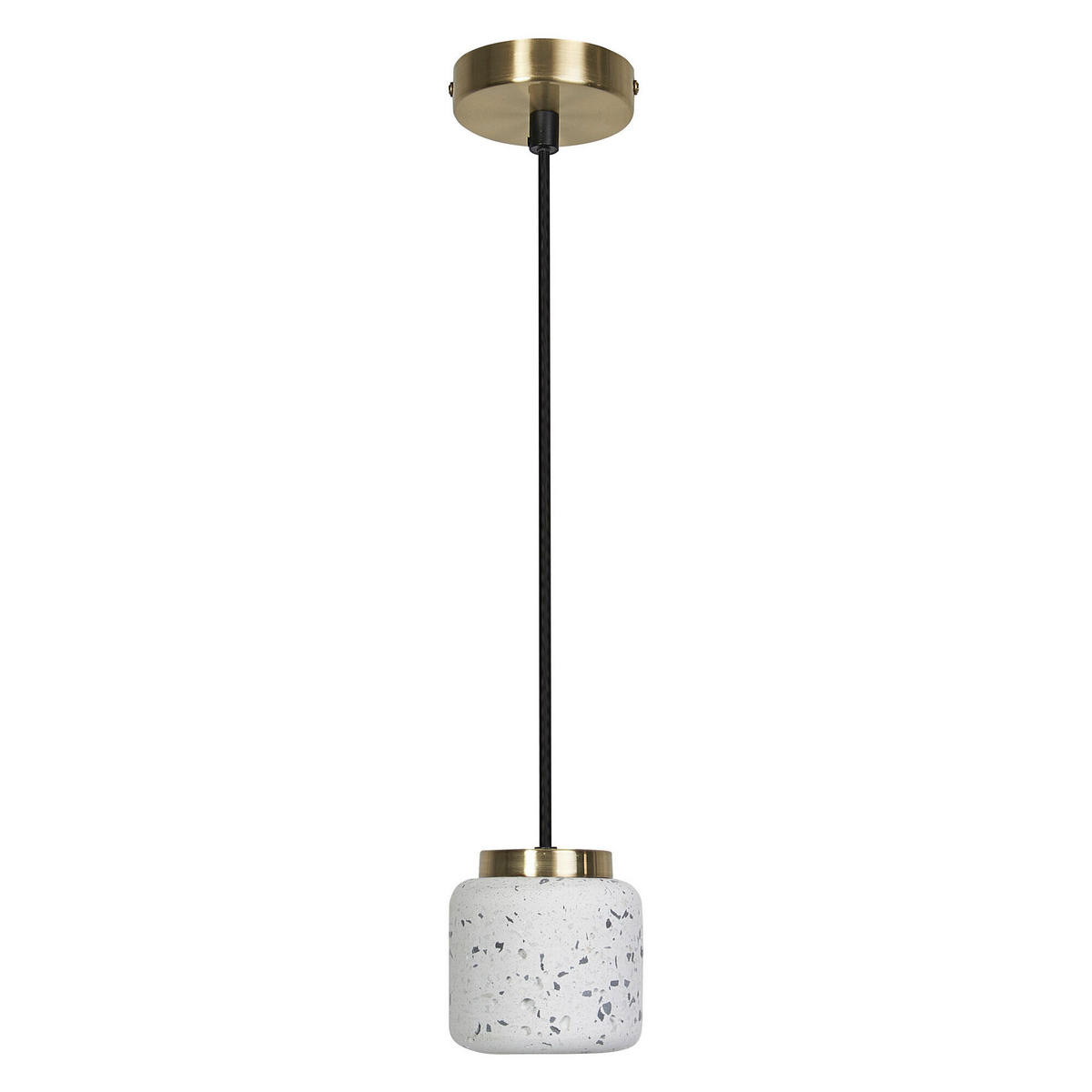 HÄNGELEUCHTE 10/150 cm  - Weiß, Basics, Stein (10/150cm) - Osram