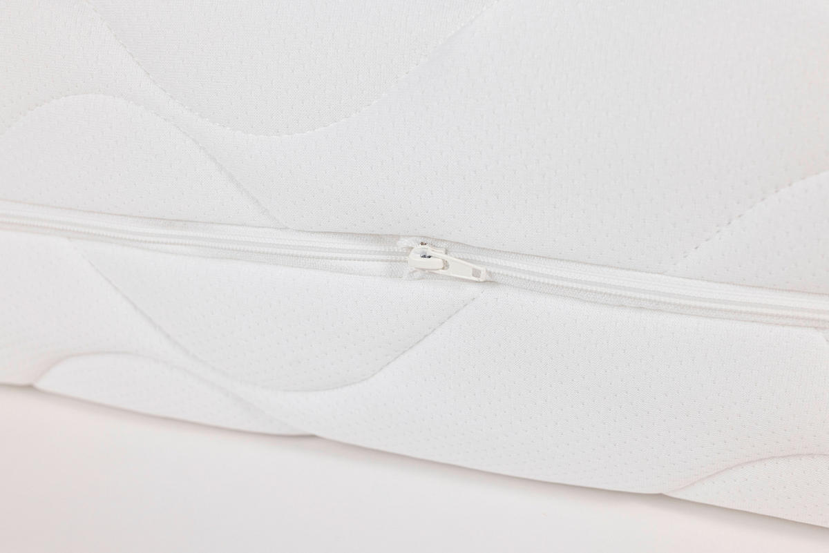 TASCHENFEDERKERNMATRATZE 80/200 cm Höhe ca. 17 cm  - Weiß, MODERN, Textil (80/200cm) - Livetastic