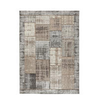 FLACHWEBETEPPICH 80/150 cm  - Beige/Grau, Trend, Textil (80/150cm) - Novel