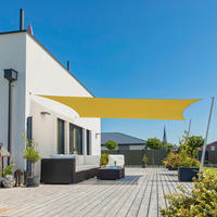 GARTENSONNENSEGEL  400/500 cm  - Gelb, Basics (400/500cm)