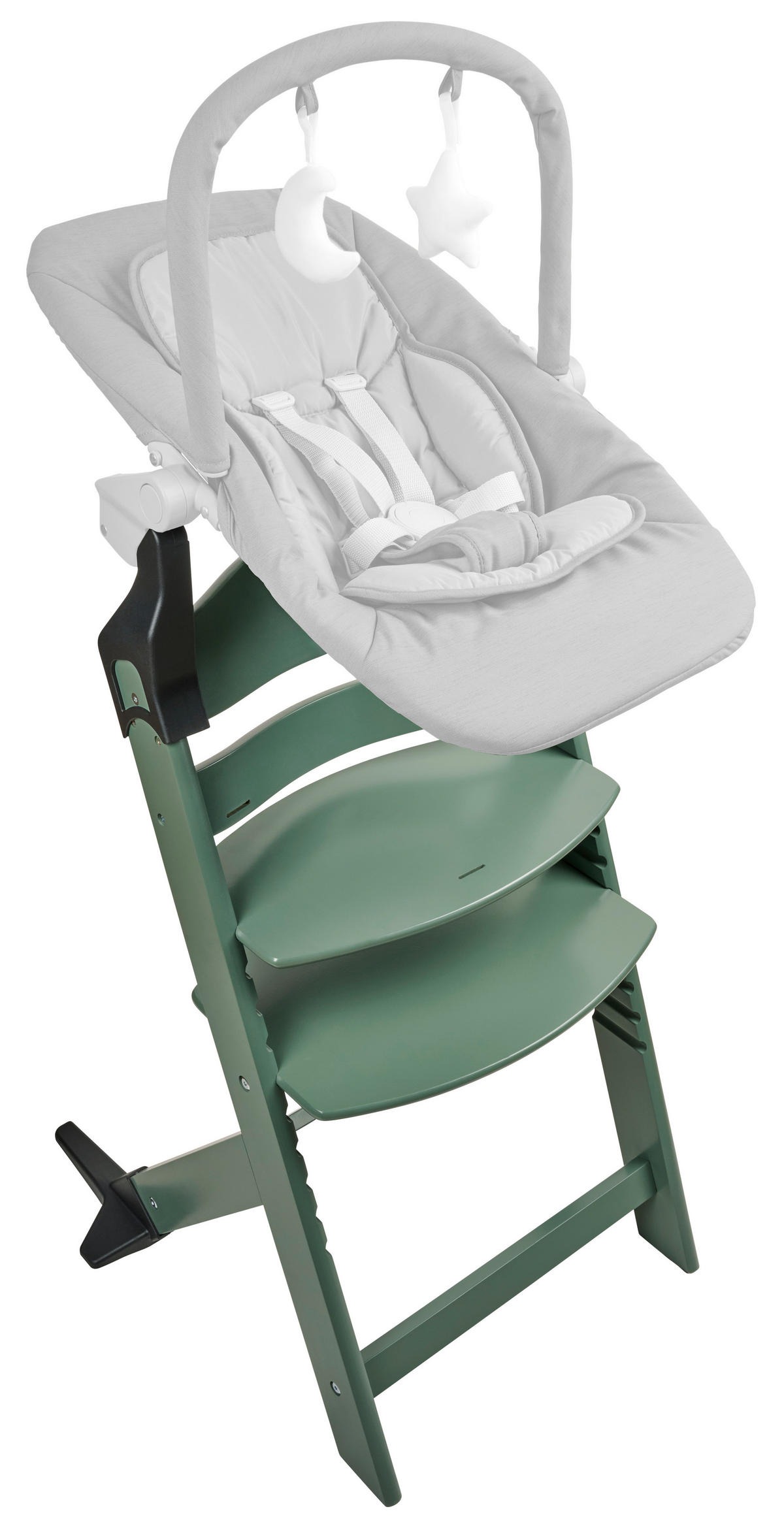 MATSTOL  - mörkgrön, Lifestyle, trä/textil (45/50,5/78,5cm) - My Baby Lou