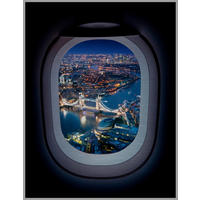 Tablou Din Metal 50,7/65,7 cm  - argintiu/multicolor, Design, metal/material pe bază de lemn (50,7/65,7cm) - Monee