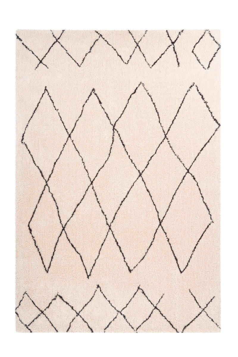 HOCHFLORTEPPICH 120/170 cm Creme, Beige - Beige/Creme, Design, Textil (120/170cm)