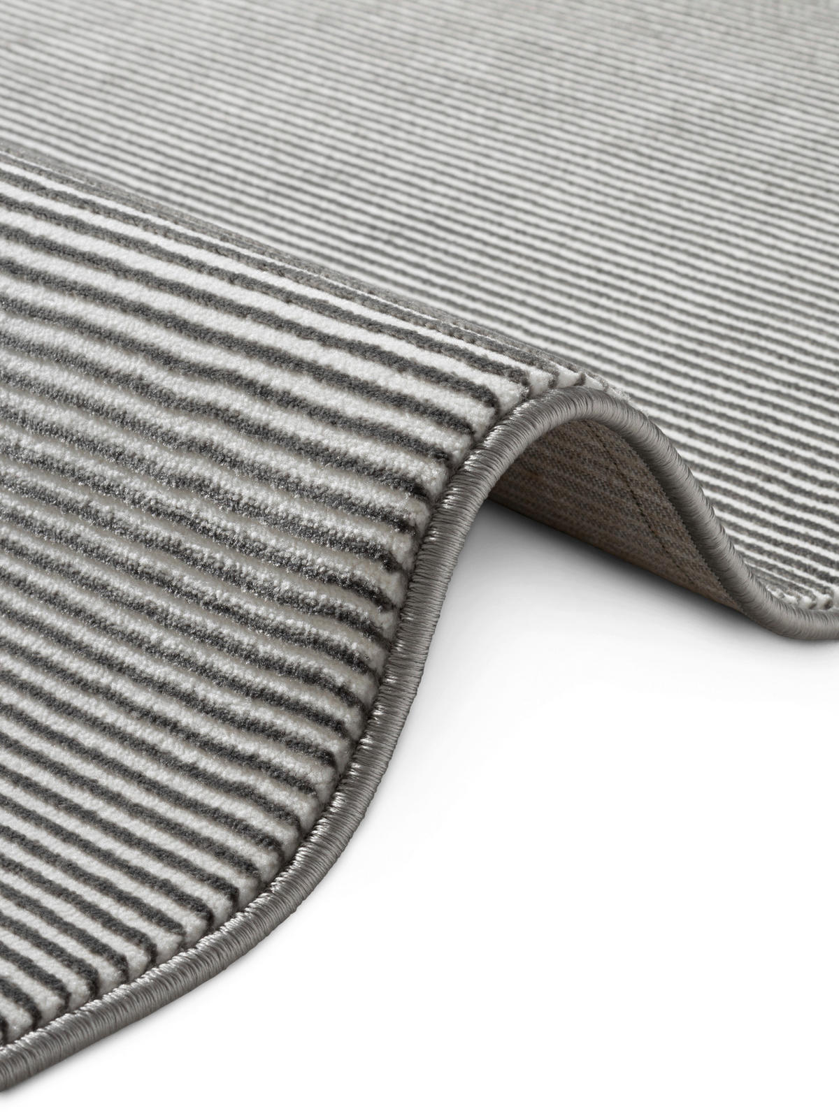 LÄUFER 80/240 cm Perles  - Anthrazit/Creme, Basics, Kunststoff (80/240cm) - Elle Decoration