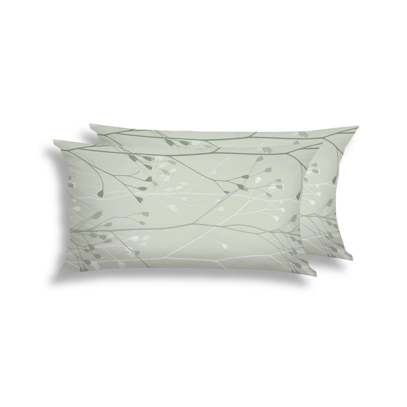 KOPFPOLSTERBEZUG 40/80 cm  - Salbeigrün, Design, Textil (40/80cm) - Florella
