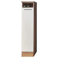 KIHÚZHATÓ KAMRASZEKRÉNY - tölgyfa színű/ezüstszínű, Konventionell, faalapú anyag/fém (30/158/60cm) - Xora