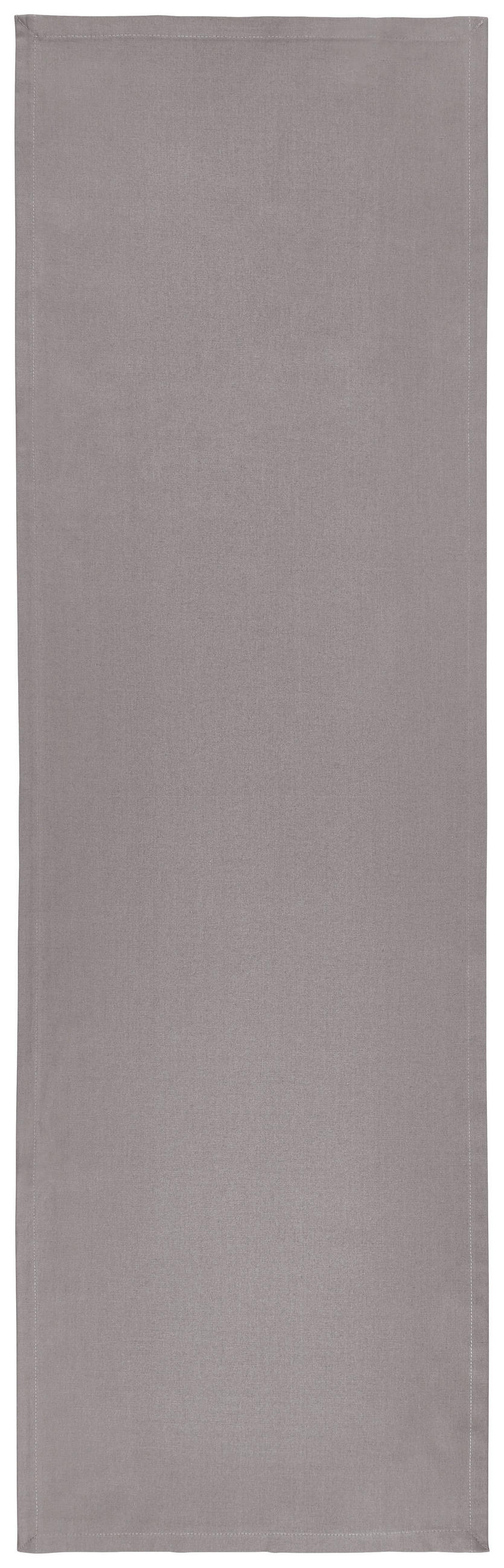ÚZKY OBRUS, 45/150 cm, svetlosivá - svetlosivá, Basics, textil (45/150cm) - Novel