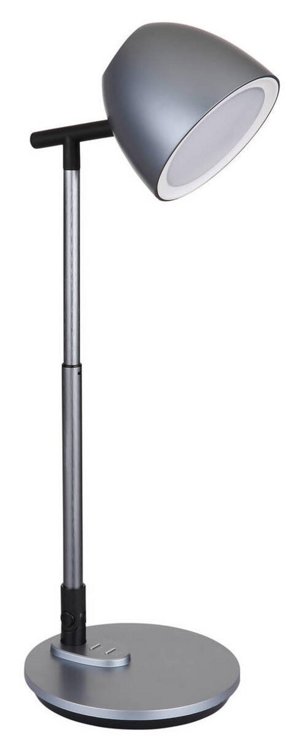 LED-SVETILKA ZA PISALNO MIZO          35 cm     - temno siva/črna, Design, kovina/umetna masa (35cm) - Globo