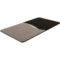 BADTEPPICH Taupe 70/120 cm  - Taupe, Basics, Kunststoff/Textil (70/120cm) - Grund