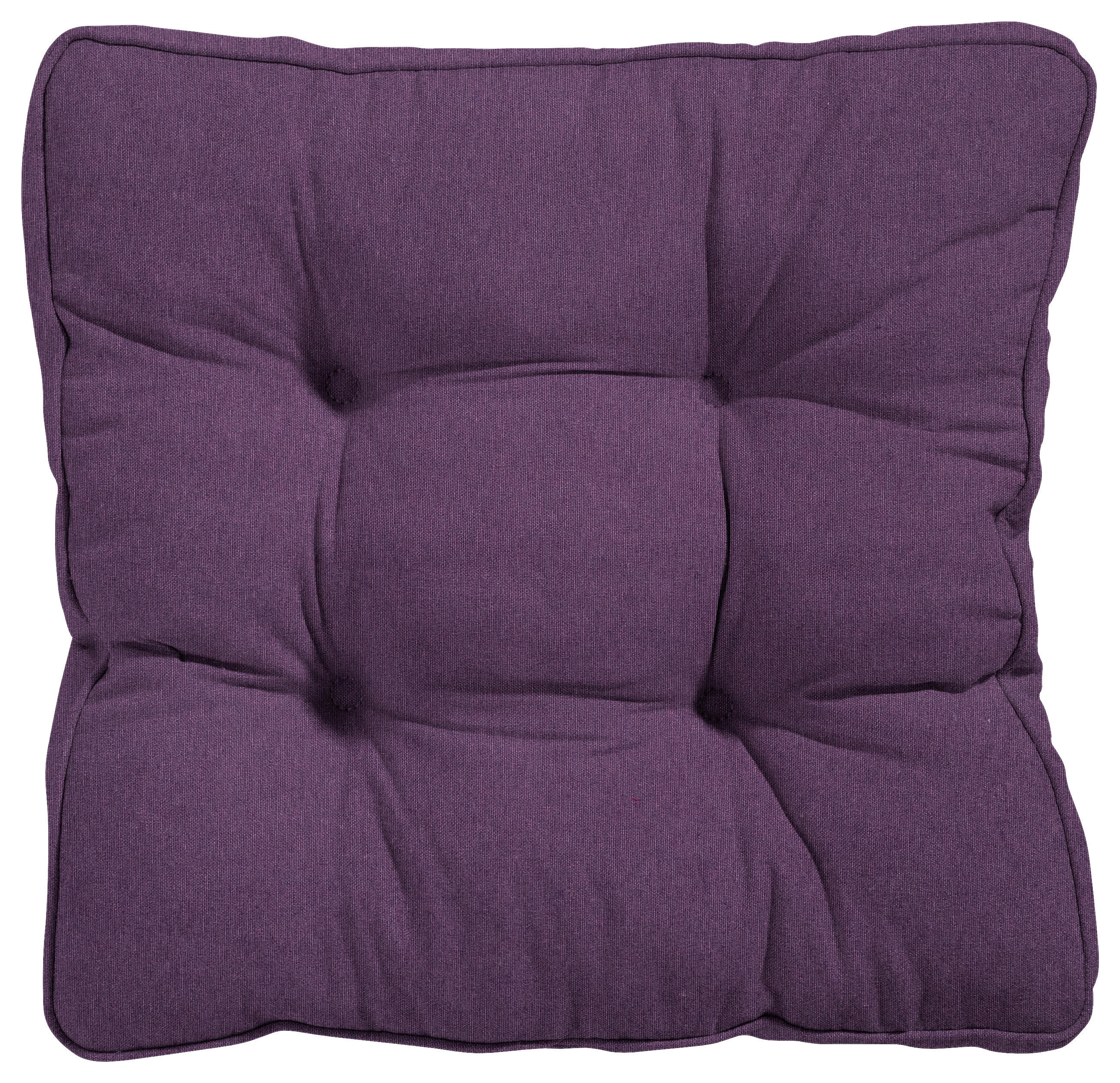 SITZKISSEN 47/47/10 cm    - Violett, Basics, Textil (47/47/10cm)