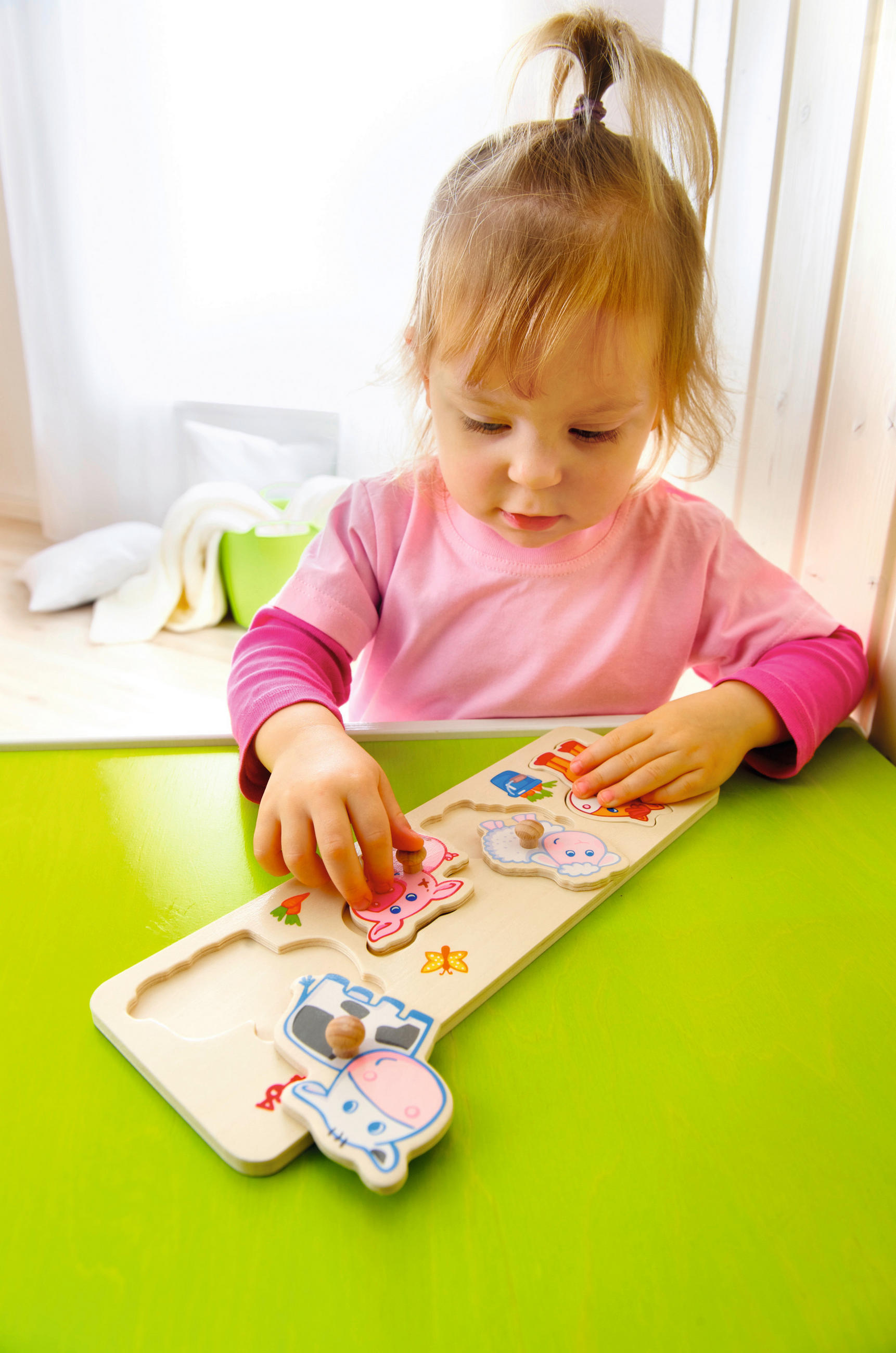 GREIFPUZZLE - Multicolor, Basics, Holz (10/30cm) - Haba