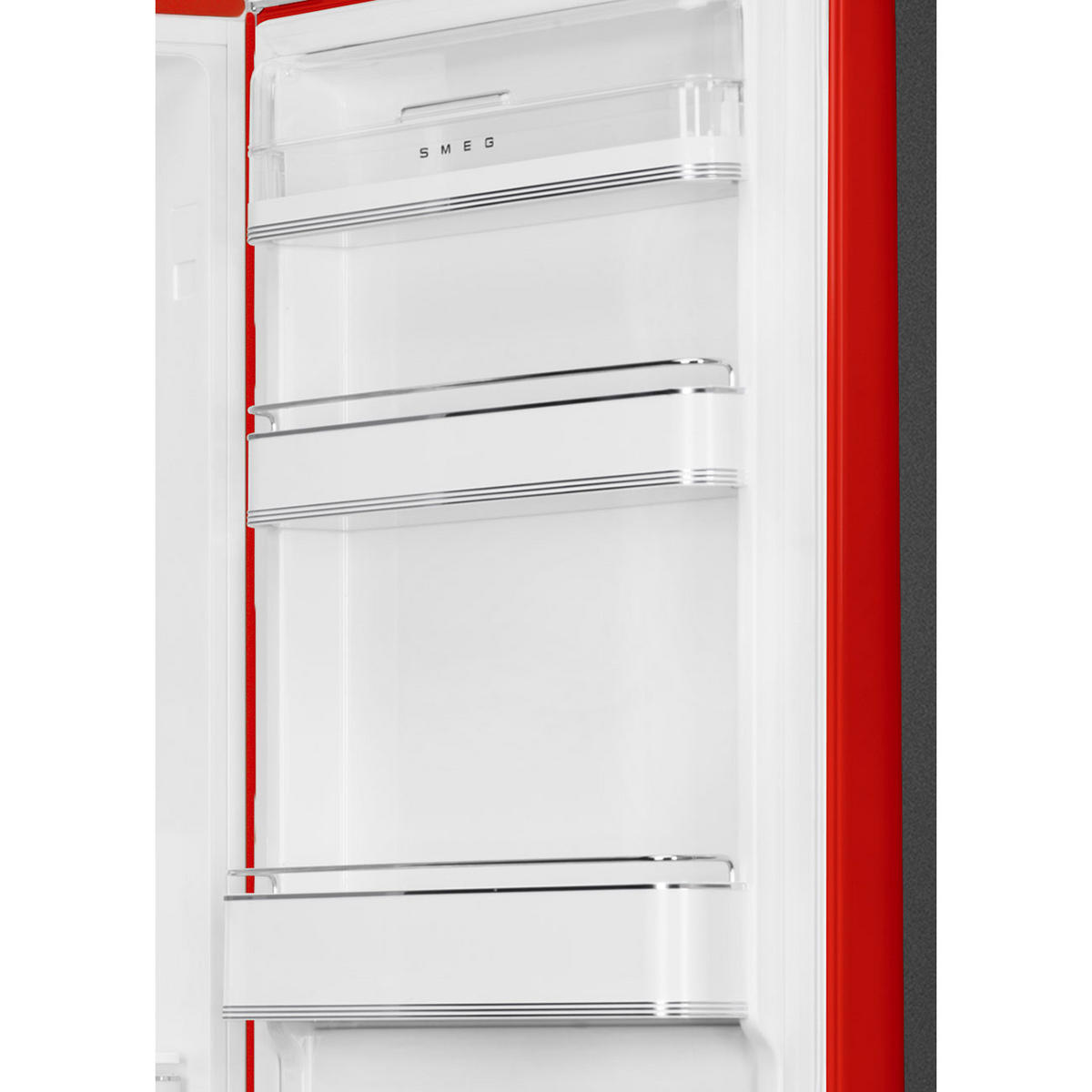 KÜHL-GEFRIER-KOMBINATION 60/196,8/72,8 cm FAB32RRD5  - Rot, Basics, Metall (60/196,8/72,8cm) - SMEG