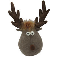 DEKORENTIER  - Braun, LIFESTYLE, Textil (23/28/15cm) - X-Mas