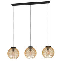 HÄNGELEUCHTE 93,5/23,5/110 cm   - Goldfarben, Design, Metall (93,5/23,5/110cm) - Eglo