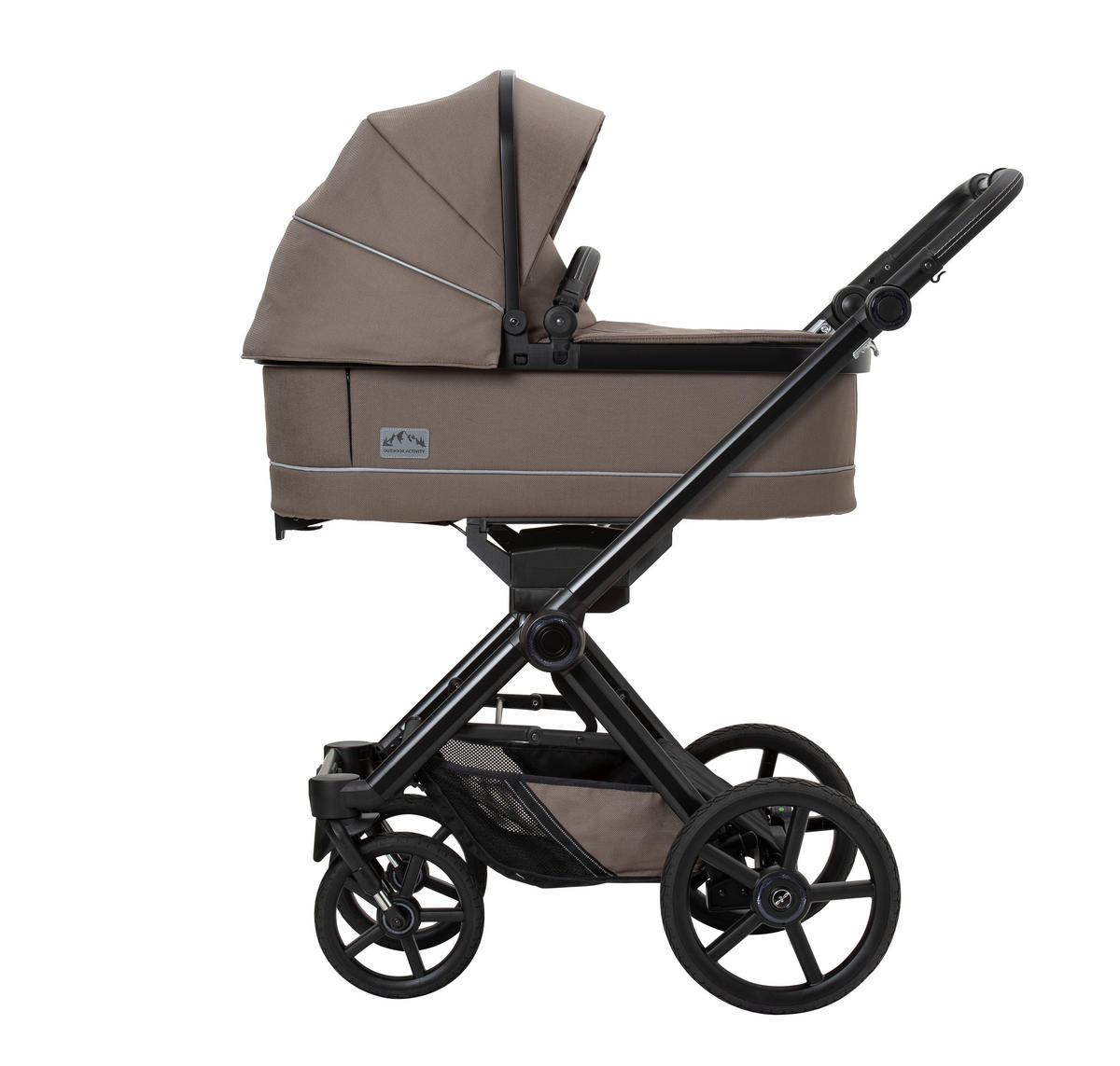 KINDERWAGENSET  Ivy GTR Outdoor  Toffee  - Schwarz/Cappuccino, Basics, Textil (58/116/96cm) - Hartan