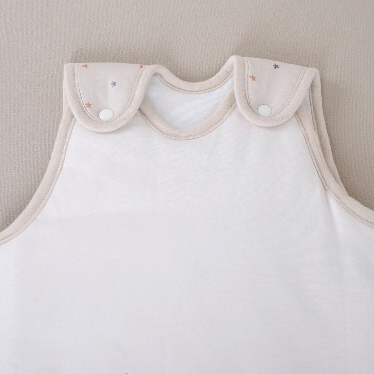BABYSCHLAFSACK Moon & Stars  90/45 cm     - Perlmutt/Beigebraun, Basics, Textil (90/45cm) - baby best