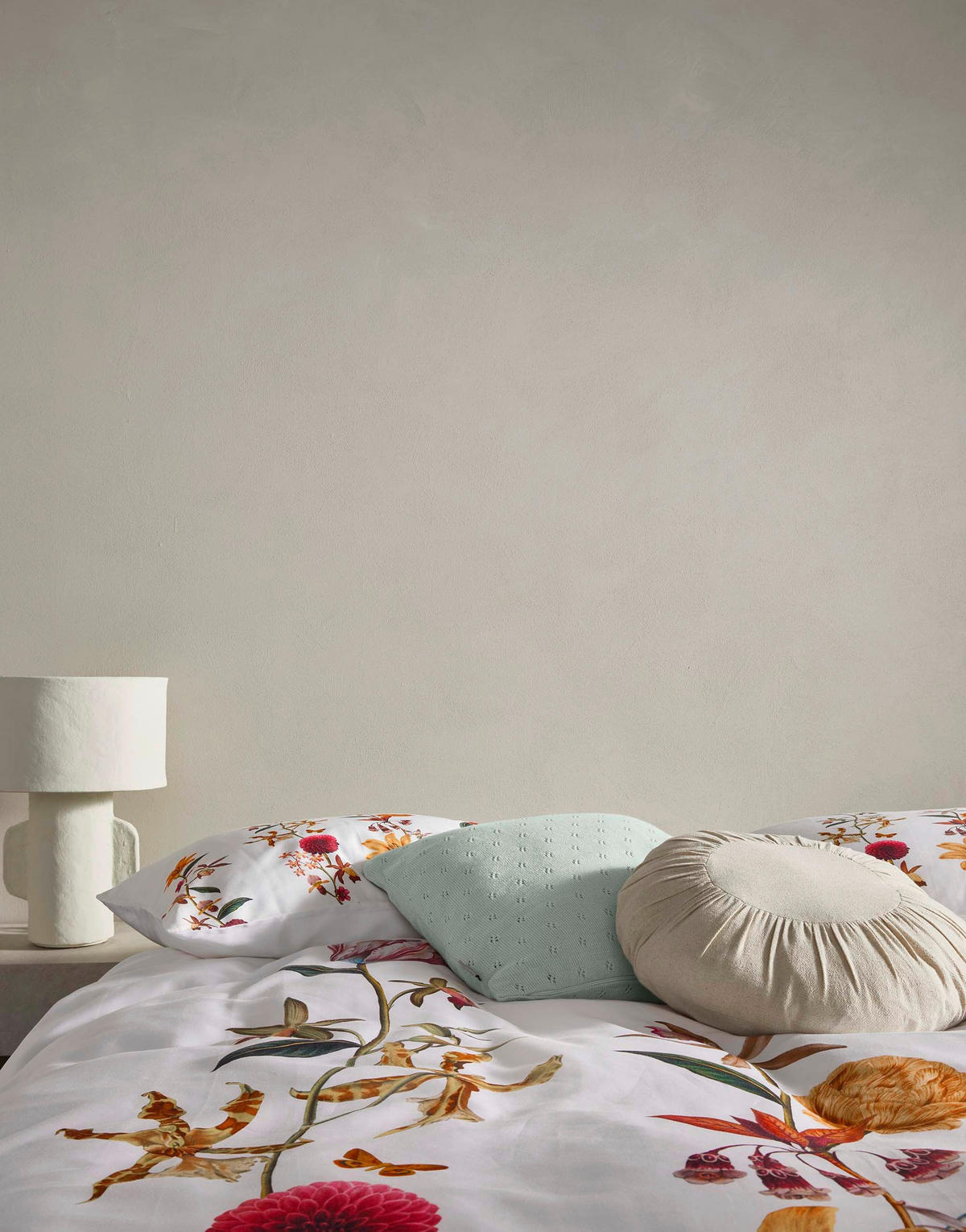 BETTWÄSCHE FEDA Satin  - Weiß, Basics, Textil (135/200cm) - Essenza