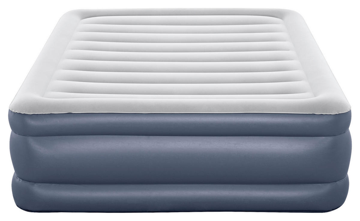 LUFTBETT TRITECH AIR 6713I Hellgrau, Hellblau  - Hellgrau/Hellblau, KONVENTIONELL, Kunststoff (203/152/51cm) - Bestway