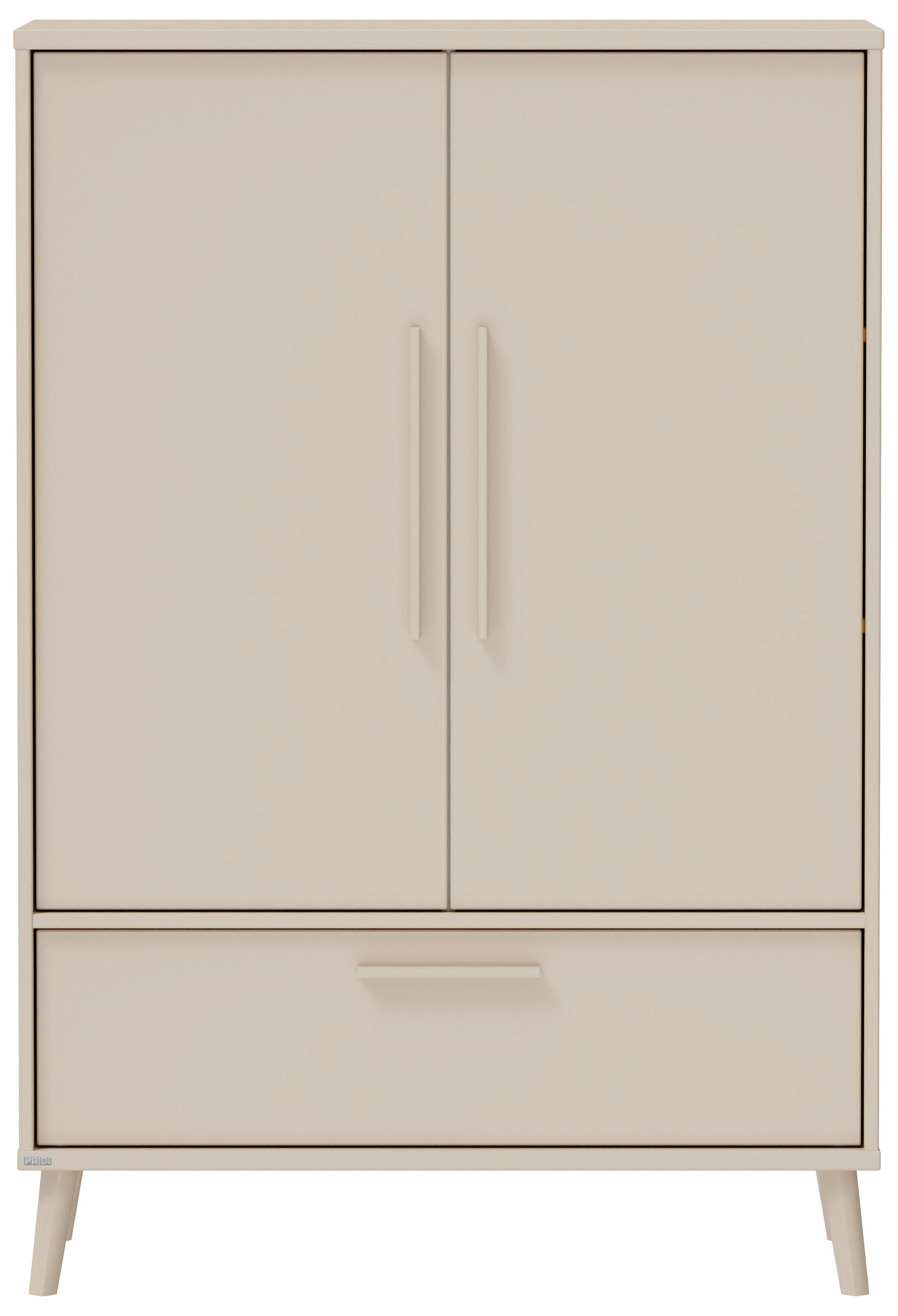 OTROŠKA OMARA ZA OBLAČILA  Eefje  95/139/41 cm          - bež, Basics, umetna masa/leseni material (95/139/41cm) - Paidi