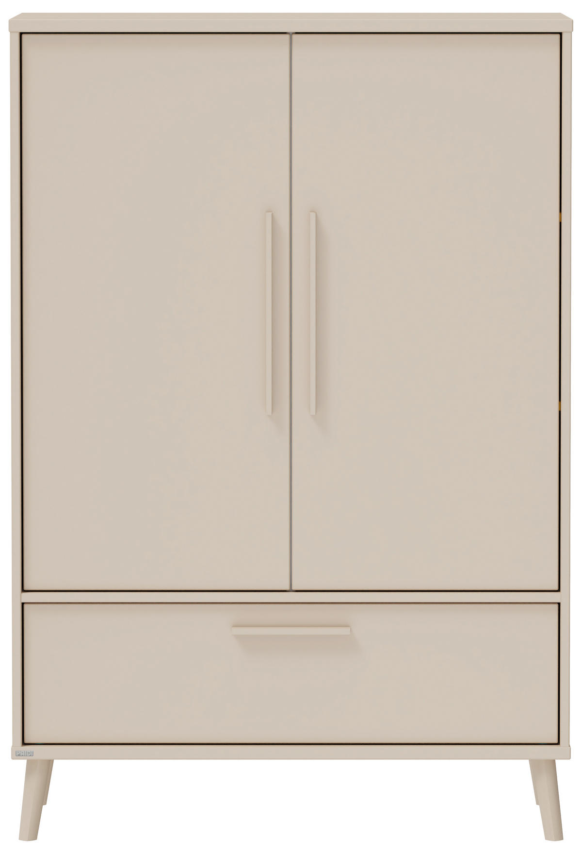 OTROŠKA OMARA ZA OBLAČILA  Eefje  95/139/41 cm          - bež, Basics, umetna masa/leseni material (95/139/41cm) - Paidi