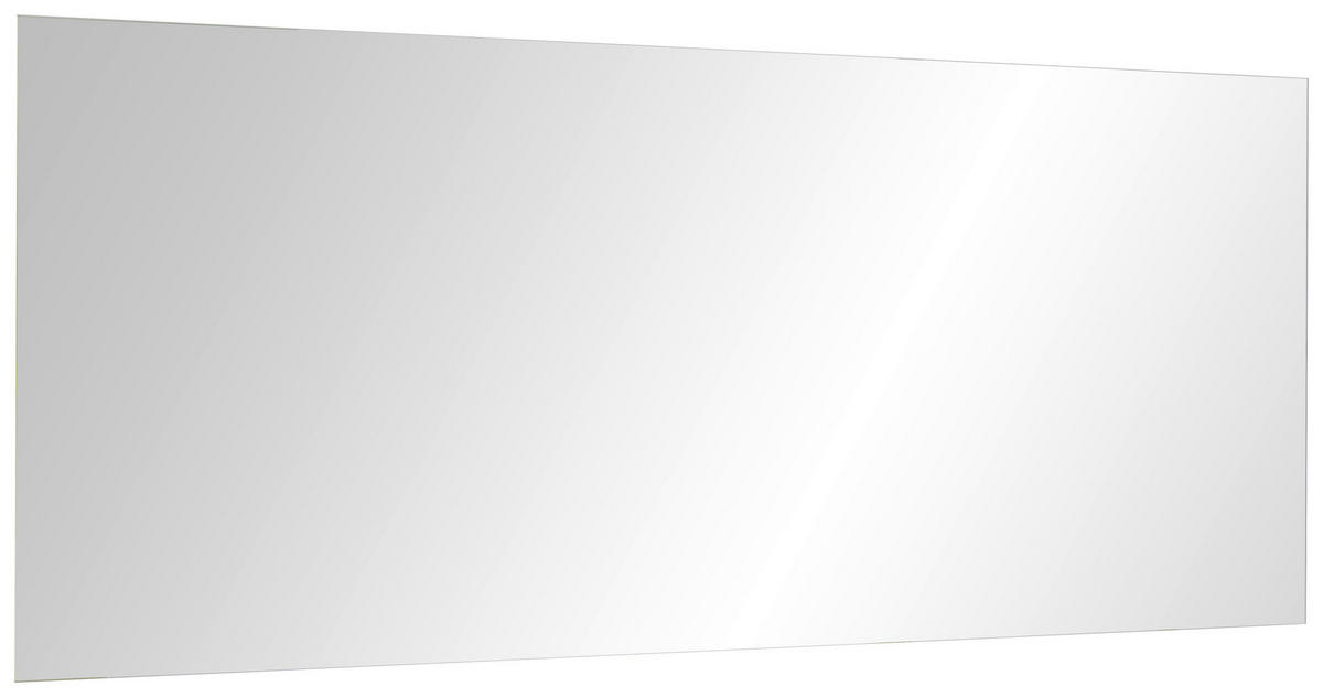 WANDSPIEGEL 130/54/3 cm  - Klar/Schwarz, Design, Glas/Holzwerkstoff (130/54/3cm) - Voleo
