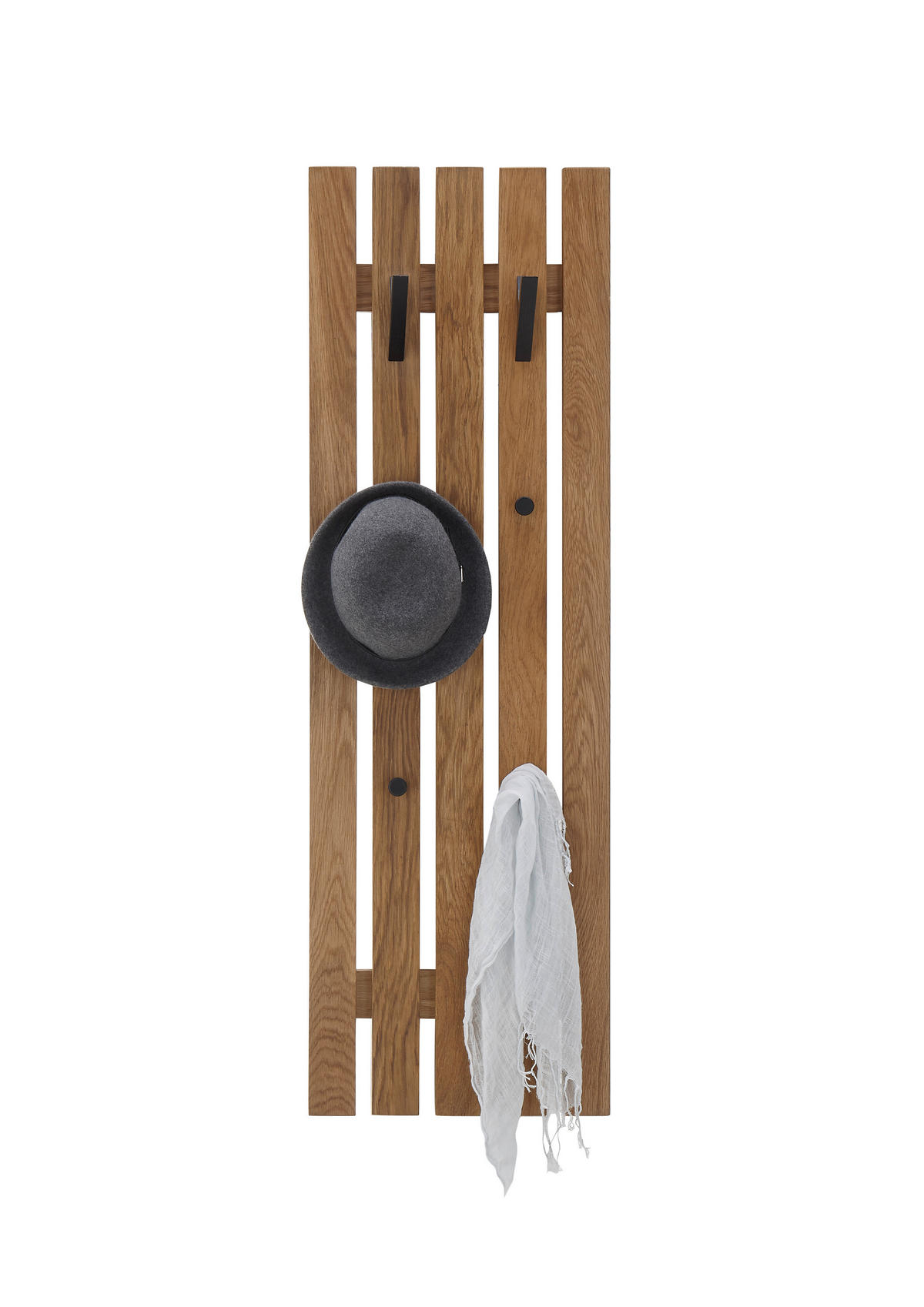ŠATNÍ PANEL, přírodní barvy, dub, 38/120/14 cm - přírodní barvy, Design, dřevo (38/120/14cm) - MID.YOU
