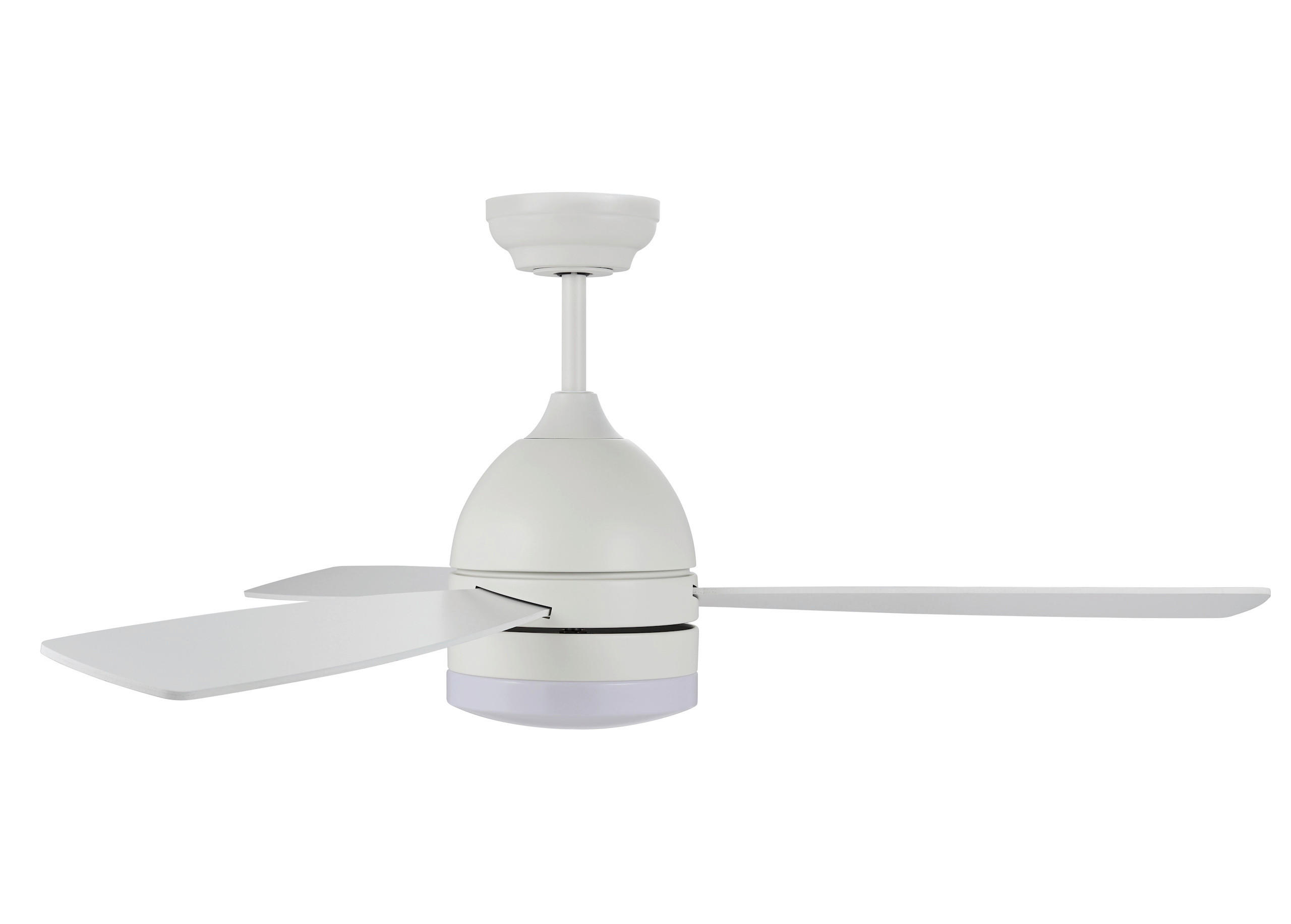 DECKENVENTILATOR Vector 122/33,5/122 cm   - Weiß, Basics, Holzwerkstoff/Metall (122/33,5/122cm)