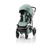 KINDERWAGEN Smile 5Z  - Hellgrau/Grün, Basics, Textil/Metall (57/112/97,7cm) - Britax Römer