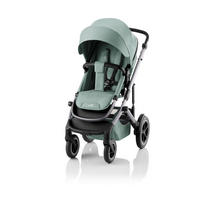 KINDERWAGEN Smile 5Z  - Hellgrau/Grün, Basics, Textil/Metall (57/112/97,7cm) - Britax Römer