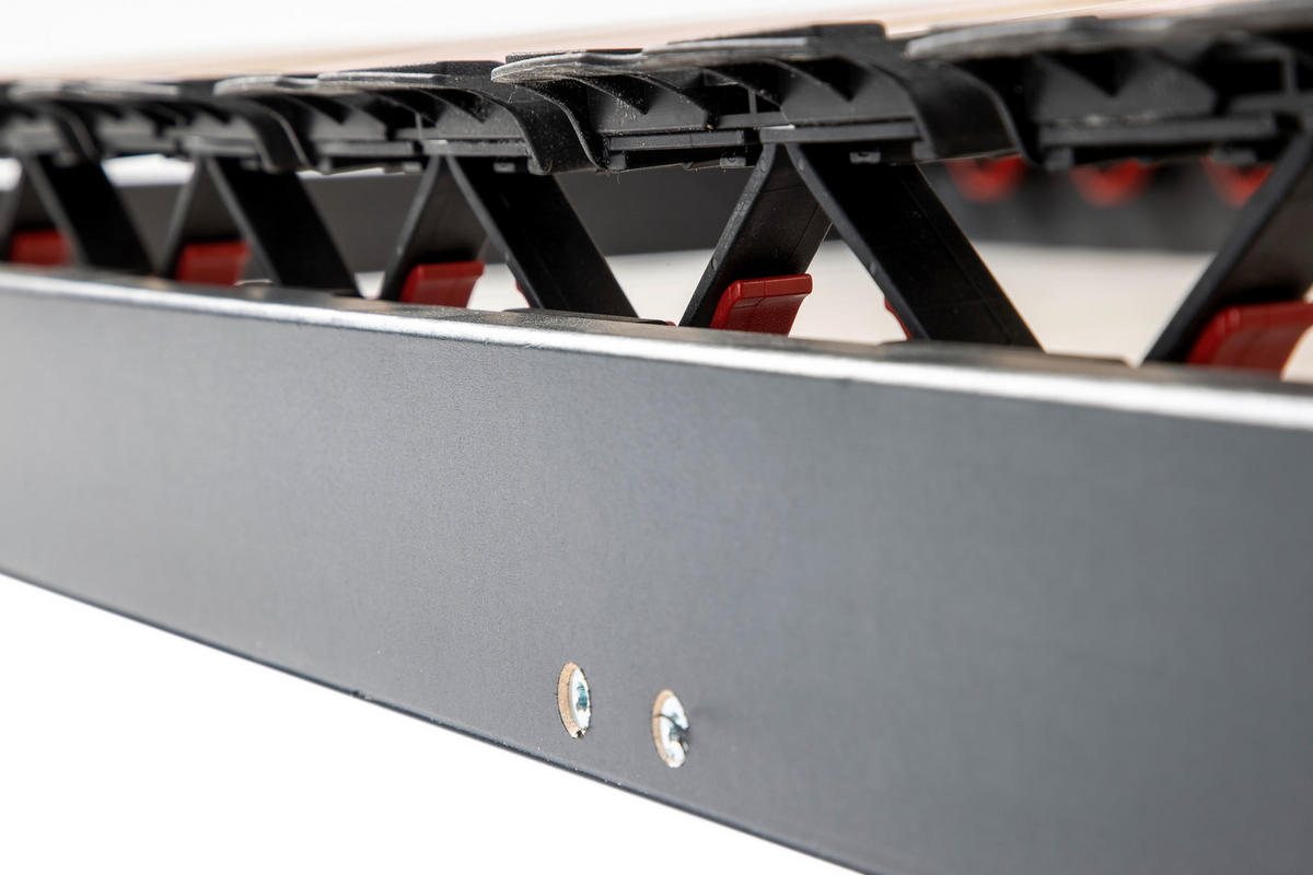 LATTENROST 90/200 cm Buche  - Anthrazit, Basics, Holz/Holzwerkstoff (90/200cm) - Novel