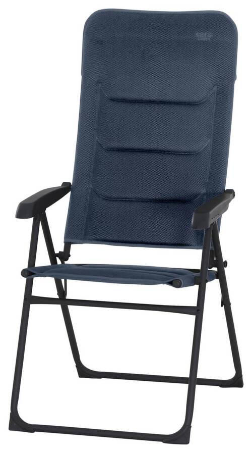 CAMPINGSESSEL - Anthrazit/Dunkelblau, KONVENTIONELL, Textil/Metall (71/118/59cm) - Siena Garden