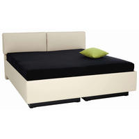 POLSTERBETT 180/200 cm,  in Beige, Bettkasten, Lattenroste,  - Beige, KONVENTIONELL, Holzwerkstoff/Textil (180/200cm) - RUF Betten