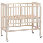 BEISTELLBETT  95/51/91 cm  - Champagner, Basics, Holz (95/51/91cm) - My Baby Lou