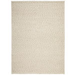HANDWEBTEPPICH 130/190 cm Weiß  - Weiß, Natur, Textil (130/190cm) - Linea Natura