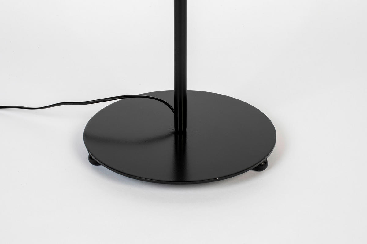 STEHLEUCHTE 51/154 cm    - Schwarz, Design, Metall (51/154cm) - Zuiver